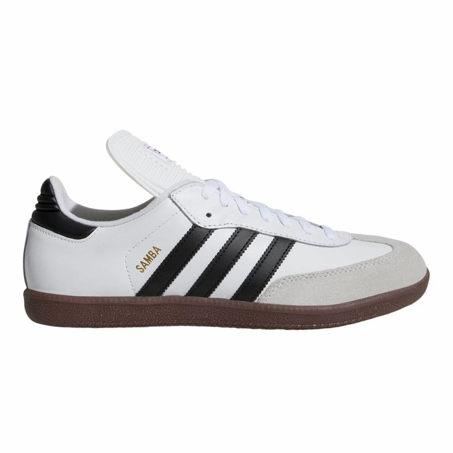 Shoes * | Adidas Men'S Originals Samba Shoes Sneakers Soccer Leather White/Blk/Wht