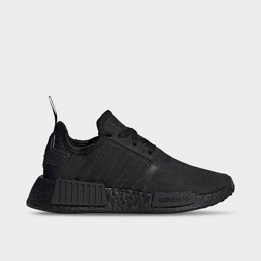 Kids * | Big Kids' Adidas Originals Nmd R1 Casual Shoes Black/Black/Black H03994 001