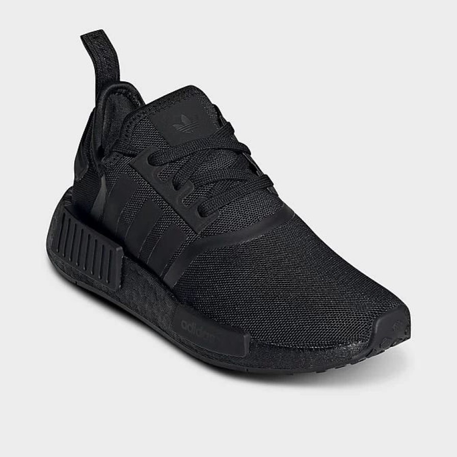 Kids * | Big Kids' Adidas Originals Nmd R1 Casual Shoes Black/Black/Black H03994 001