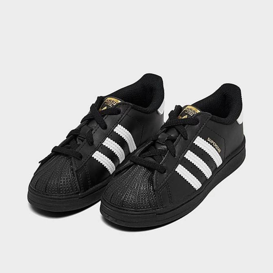 Kids * | Kids' Toddler Adidas Originals Superstar Casual Shoes Core Black/Footwear White Ef5396 001