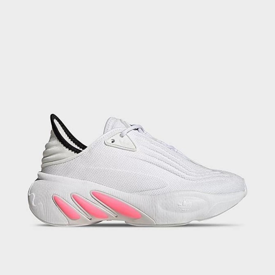 Kids * | Big Kids' Adidas Originals Adifom Sltn Casual Shoes White/Beam Pink/Grey Fz5645 100