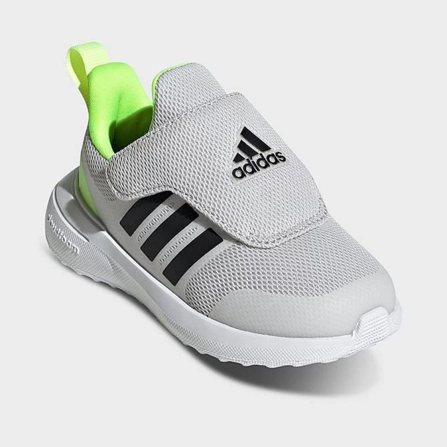 Kids * | Kids' Toddler Adidas Fortarun 2.0 Casual Shoes Grey One/Core Black/Lucid Lemon Ig2539 056