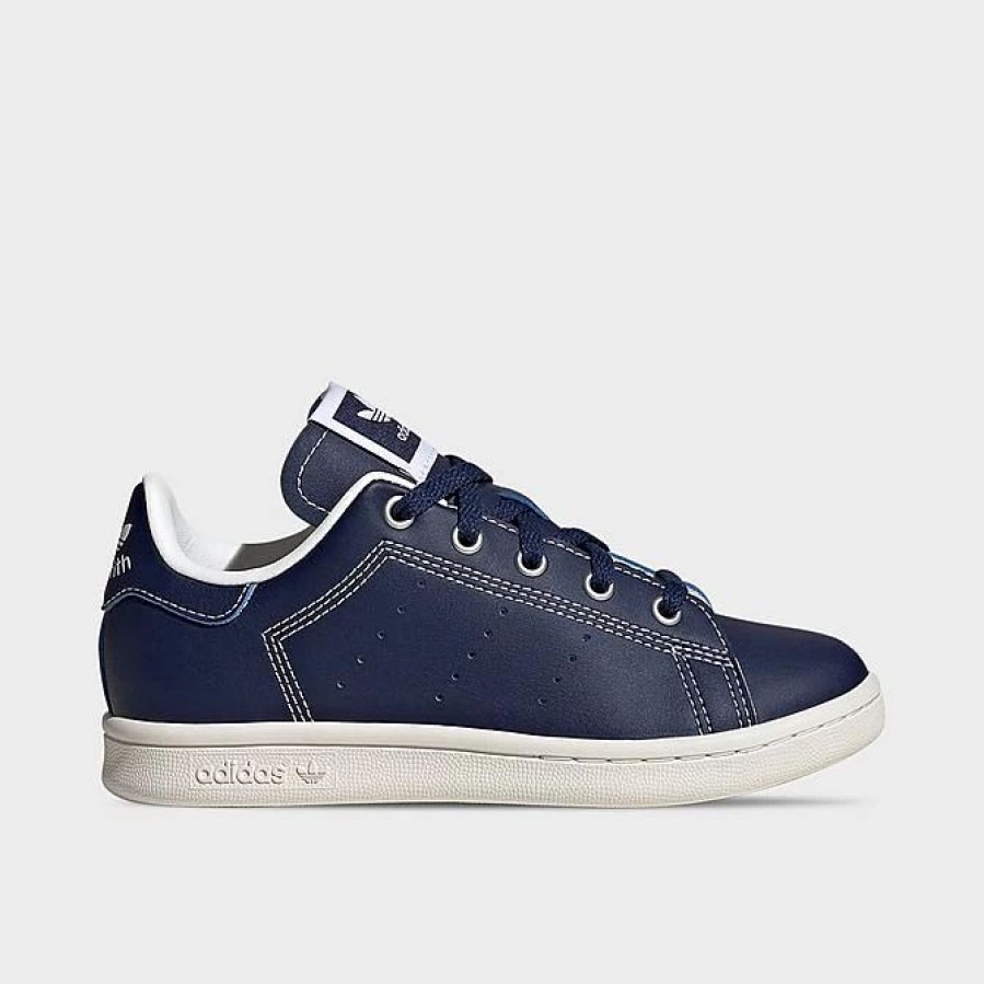 Kids * | Little Kids' Adidas Originals Stan Smith Recycled Casual Shoes Dark Blue/White/Dark Blue Ig0572 415