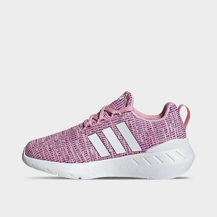 Kids * | Little Kids' Adidas Originals Swift Run 22 Casual Shoes True Pink/White/Vivid Pink Gw8181 681