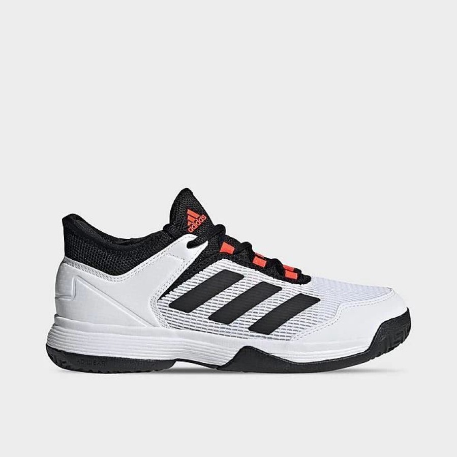 Kids * | Big Kids' Adidas Ubersonic 4 Kids Tennis Shoes White/Black/Solar Red Gw2997 100