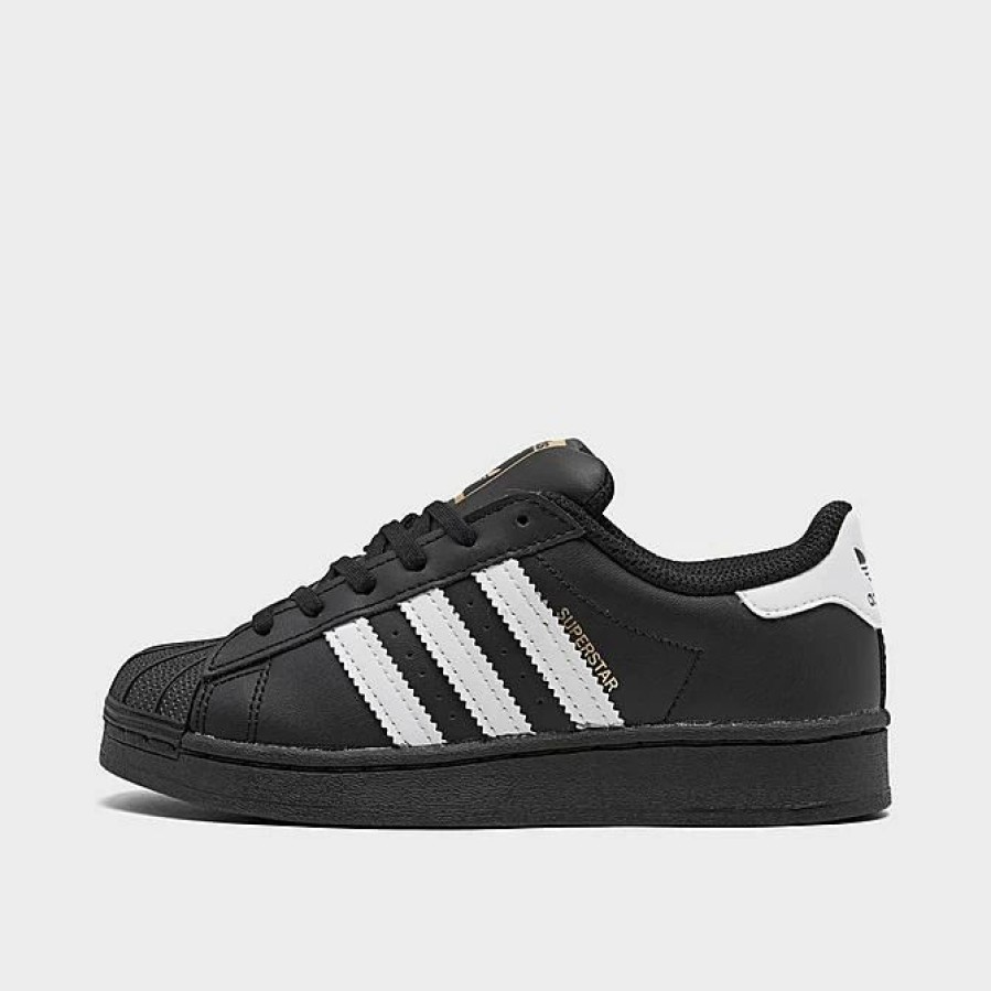 Kids * | Little Kids' Adidas Originals Superstar Casual Shoes Black/White/Black Ef5394 001