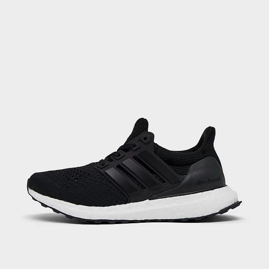 Kids * | Big Kids' Adidas Ultraboost 1.0 Running Shoes Core Black/Core Black/Beam Green Hq4218 001