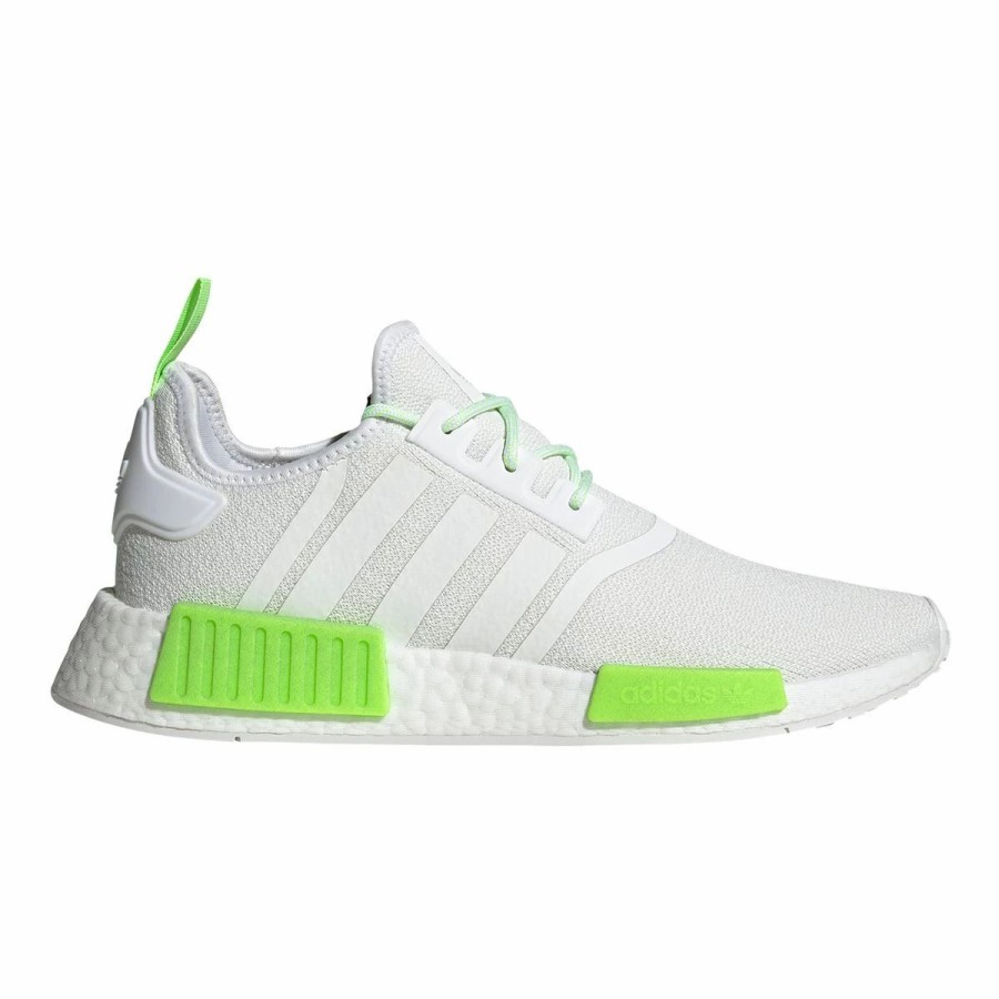 Shoes * | Adidas Men'S Nmd_R1 Primeblue Shoes Crywht/Ftwwht/Sgreen