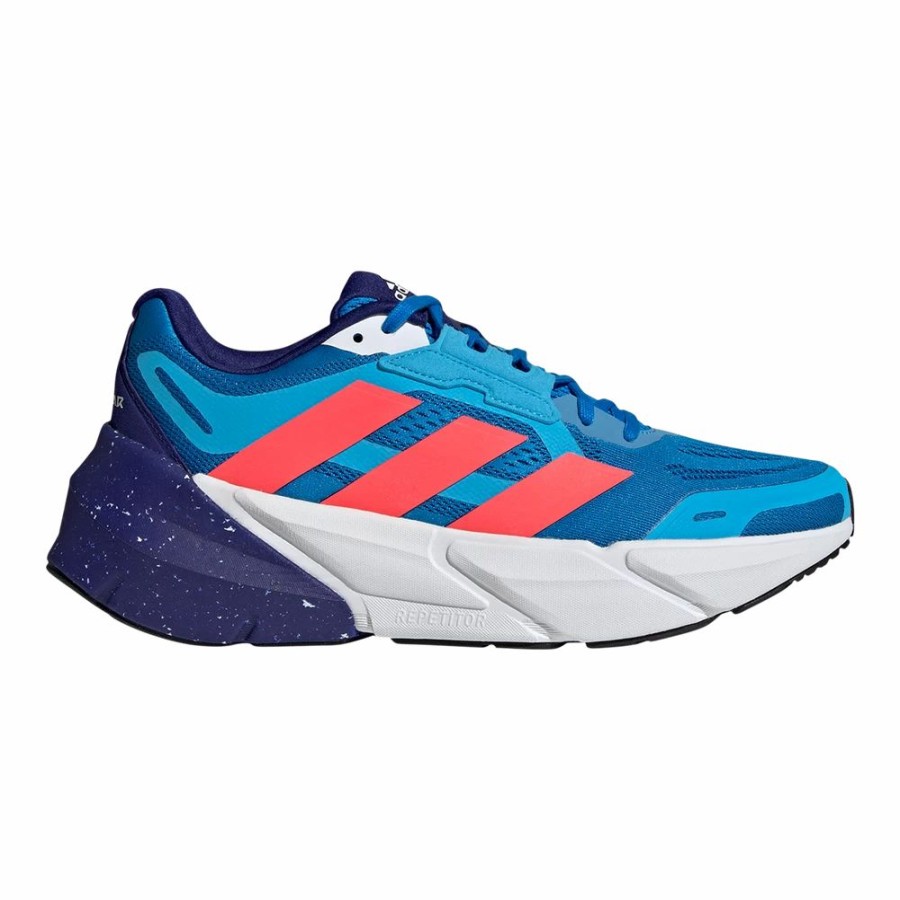 Shoes * | Adidas Men'S Adistar 1 Running Shoes Blurus/Turbo/Legind