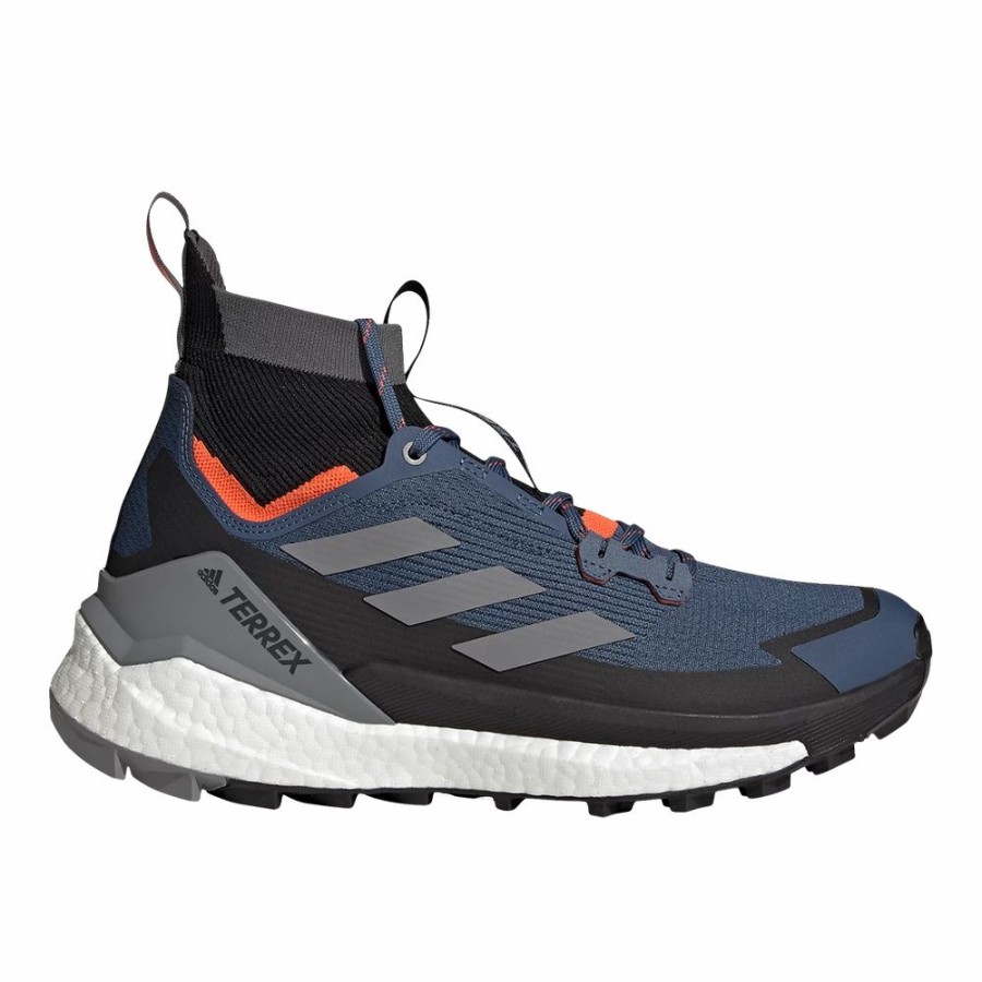 Shoes * | Adidas Men'S Terrex Free Hiker 2.0 Hiking Shoes Wonder Steel/Grey Three/Legend Ink