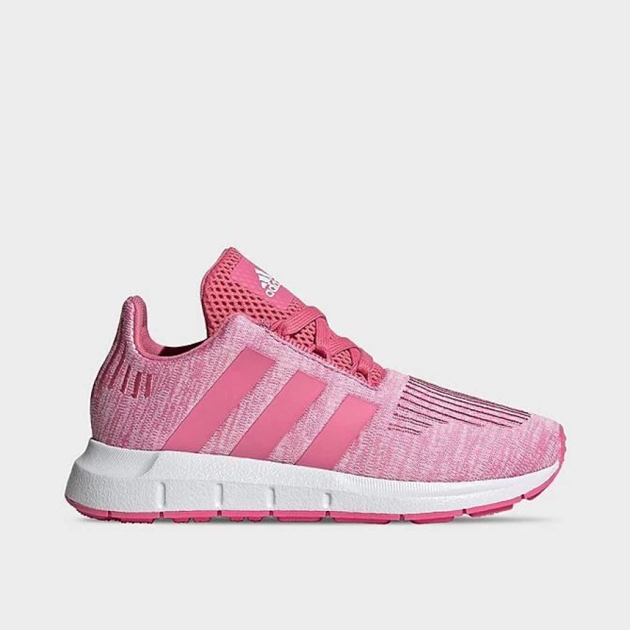 Kids * | Little Kids' Adidas Swift Run 1.0 Casual Shoes Pink/White If2966 660