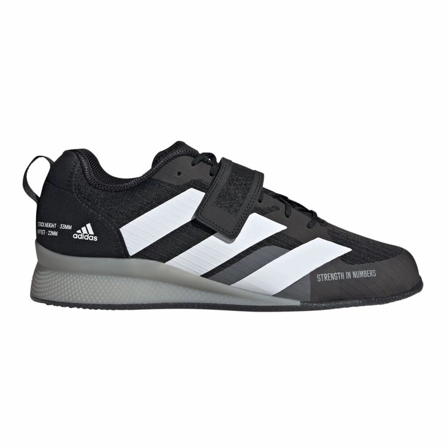 Shoes * | Adidas Men'S Adipower Iii Training Shoes Black/Ftwr White