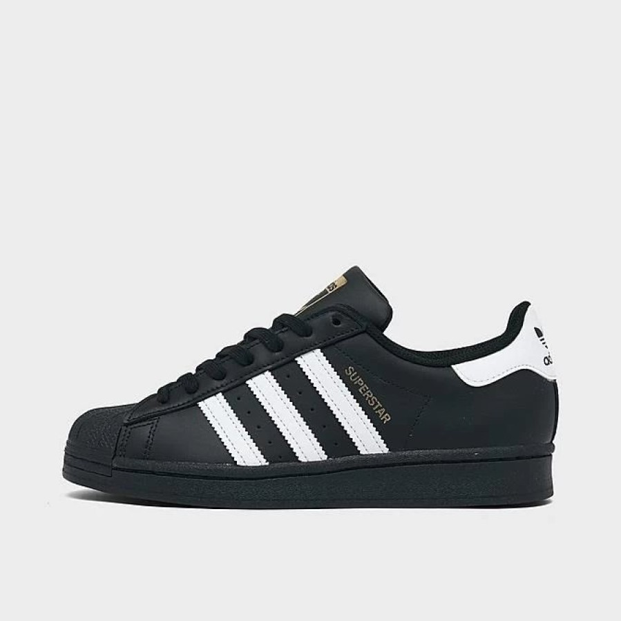 Kids * | Big Kids' Adidas Originals Superstar Casual Shoes Core Black/Footwear White/Core Black Ef5398 001