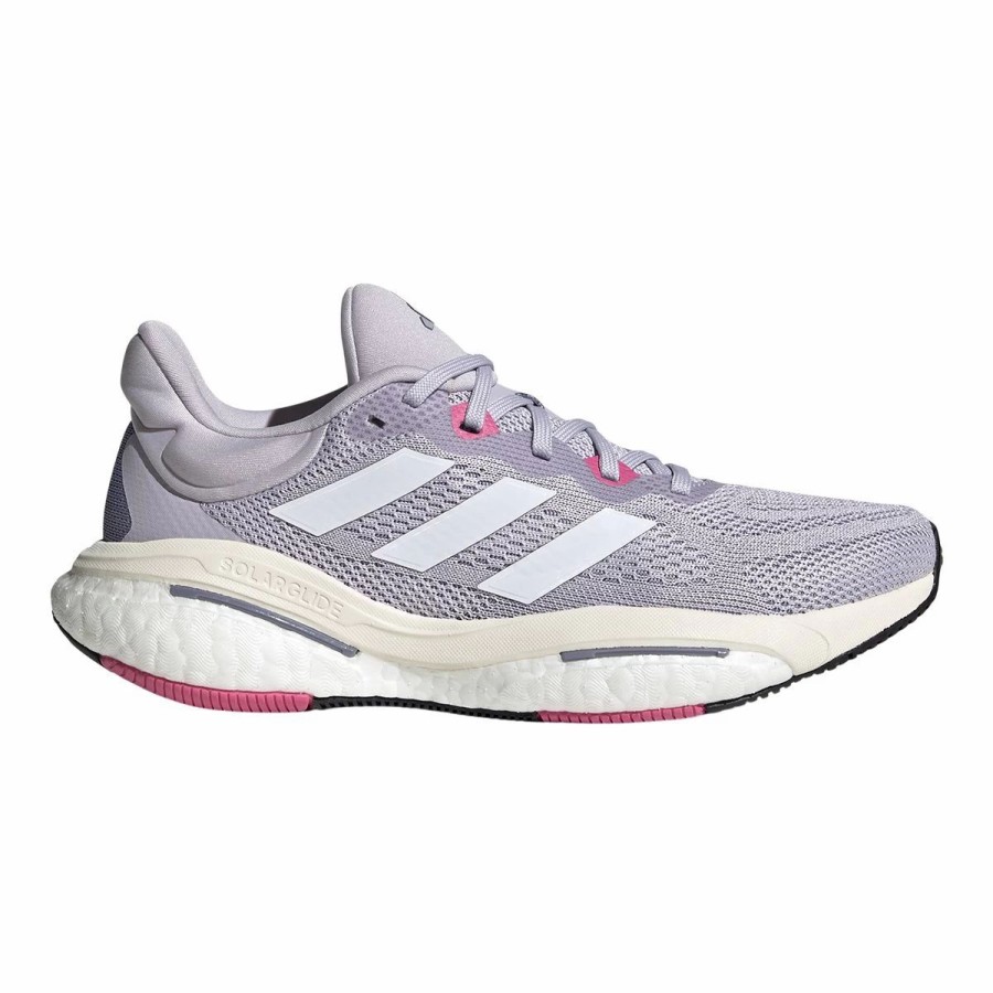 Shoes * | Adidas Women'S Solarglide 6 Shoes Sildaw/Ftwwht/Pulmag