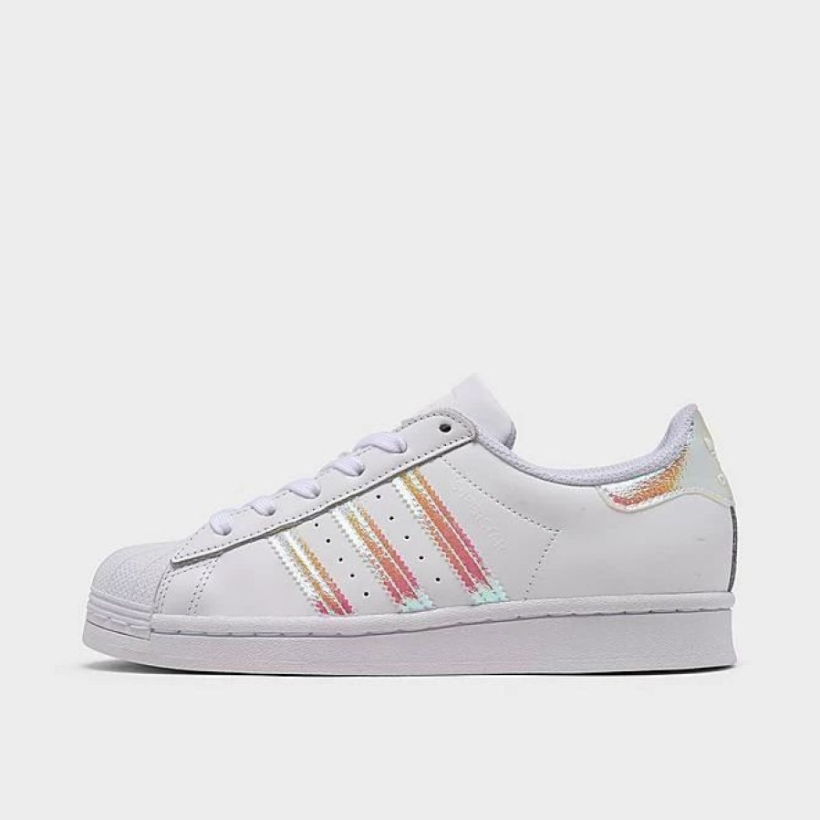 Kids * | Girls' Big Kids' Adidas Originals Girls Are Awesome Casual Shoes Cloud White/Cloud White Fv3139 100