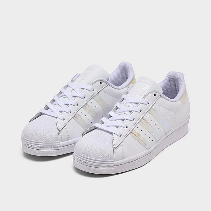 Kids * | Girls' Big Kids' Adidas Originals Girls Are Awesome Casual Shoes Cloud White/Cloud White Fv3139 100