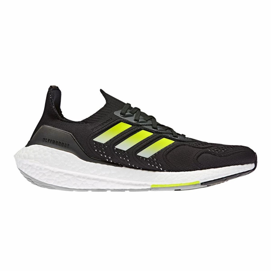 Shoes * | Adidas Men'S Ultraboost 22 Running Shoes Cblack/Syello/Ftwwht