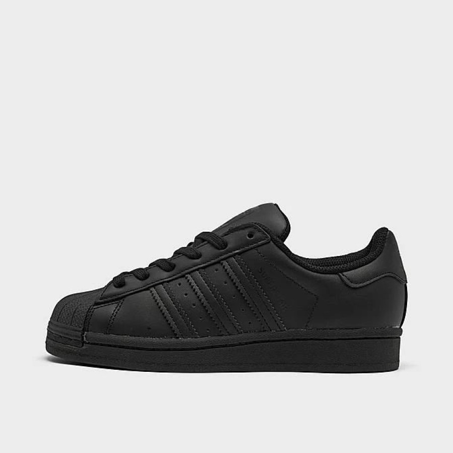 Kids * | Big Kids' Adidas Originals Superstar Casual Shoes Core Black/Core Black/Core Black Fu7713 001