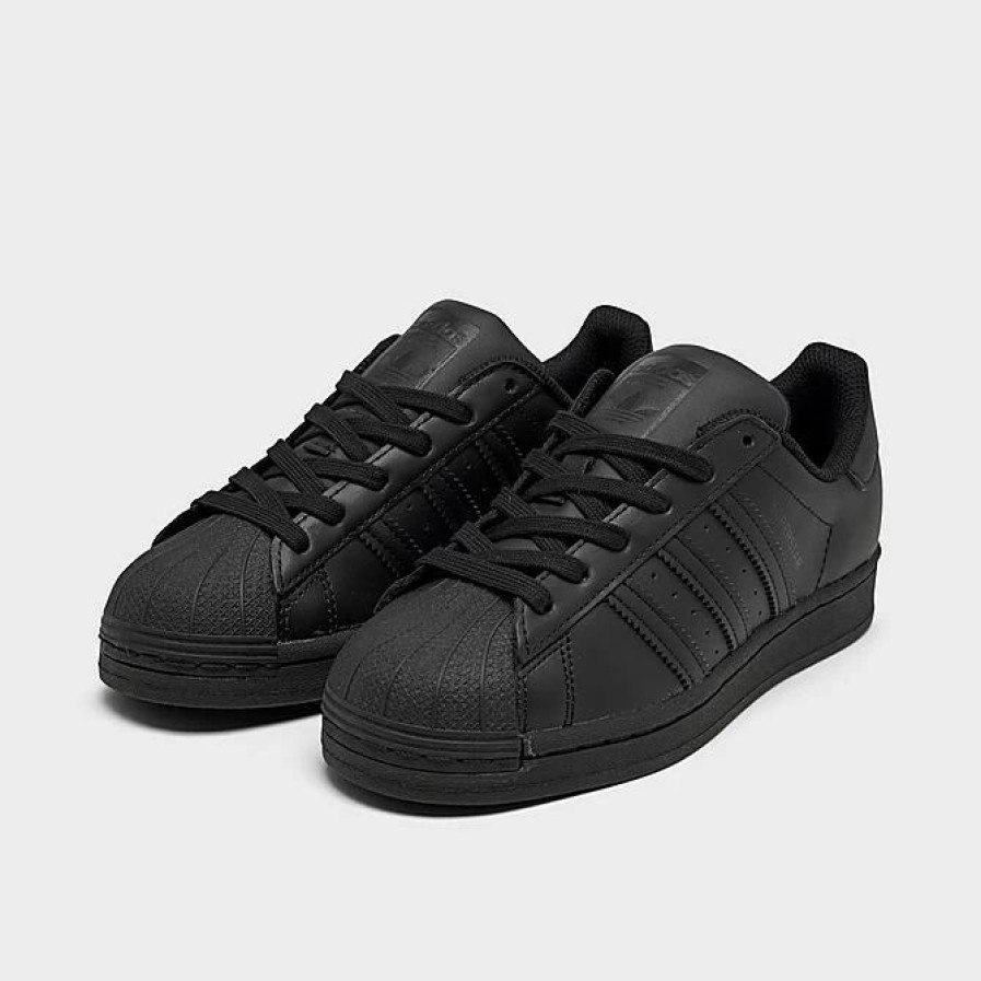 Kids * | Big Kids' Adidas Originals Superstar Casual Shoes Core Black/Core Black/Core Black Fu7713 001