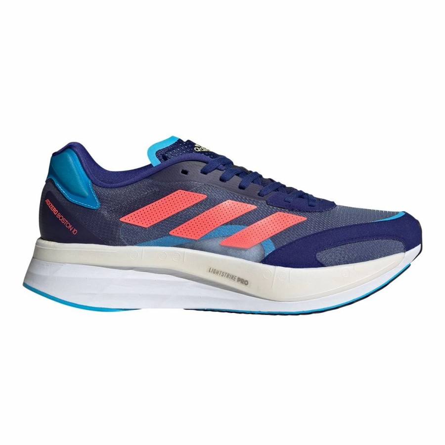 Shoes * | Adidas Men'S Adizero Boston 11 Running Shoes Legind/Turbo/Skyrus