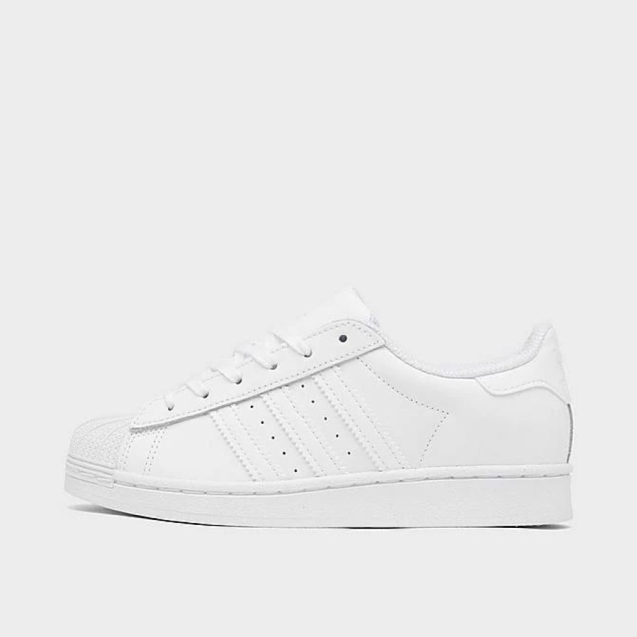 Kids * | Little Kids' Adidas Originals Superstar Casual Shoes White/White/White Ef5395 100