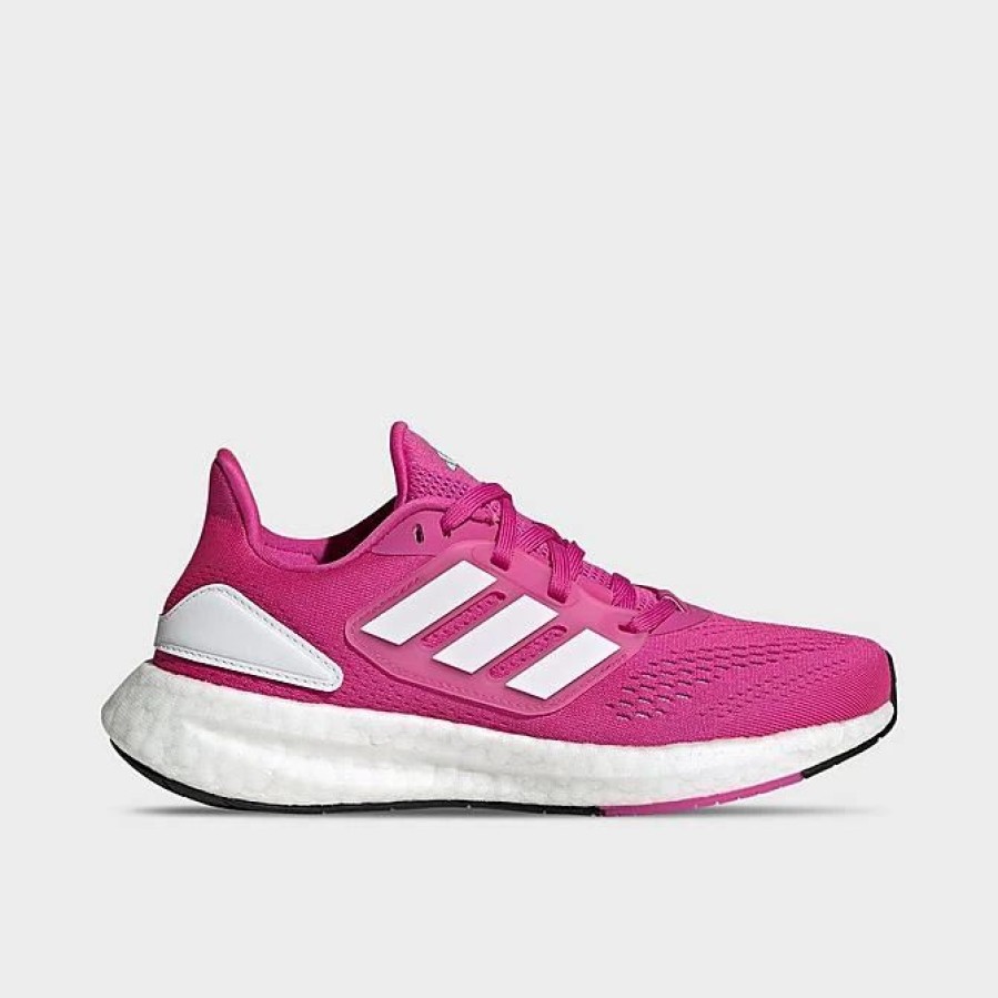 Kids * | Big Kids' Adidas Pureboost 22 Running Shoes Lucid Fuchsia/White/Pulse Mint Gz2595 660