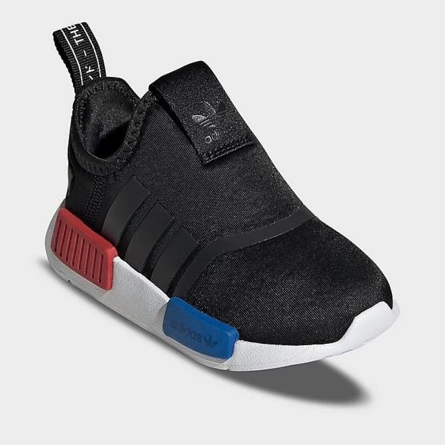 Kids * | Kids' Toddler Adidas Originals Nmd 360 Casual Shoes Core Black/Footwear White/Scarlet Gy9148 001