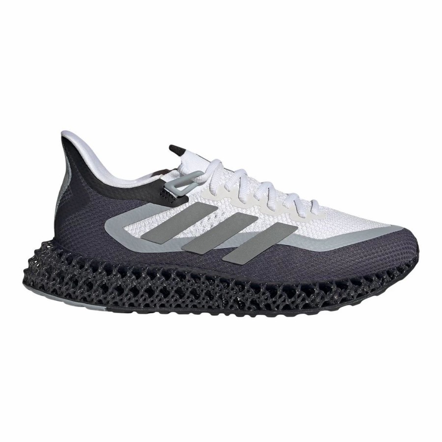 Shoes * | Adidas Men'S 4D Fwd Running Shoes Ftwr White/Silver Met/Light Grey