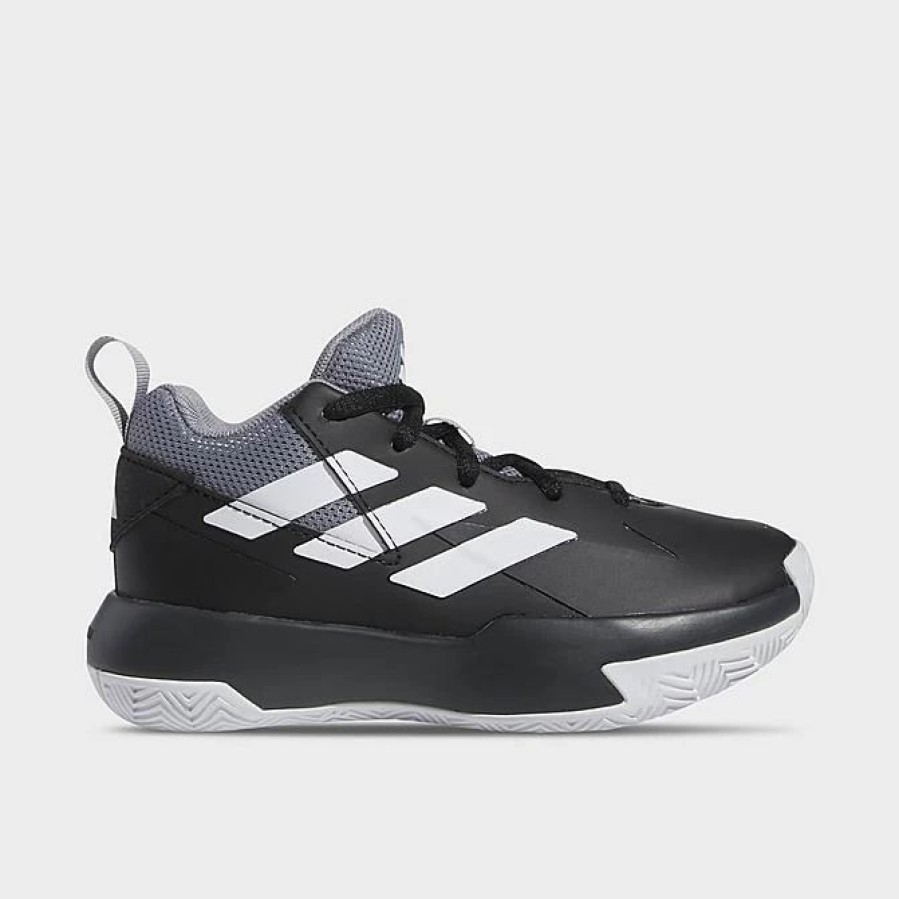 Kids * | Little Kids' Adidas Cross Em Up Select Basketball Shoes Core Black/Cloud White/Grey Three Ie9244P 001