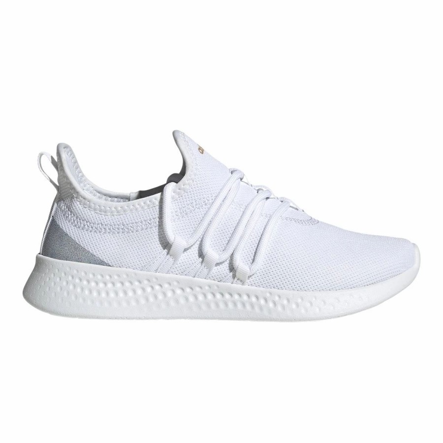 Shoes * | Adidas Women'S Puremotion 2.0 Adapt Shoes Ftwwht/Ftwwht/Magold