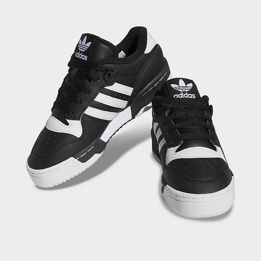 Kids * | Boys' Big Kids' Adidas Originals Rivalry Low Casual Shoes Core Black/Cloud White/Core Black If5245 001