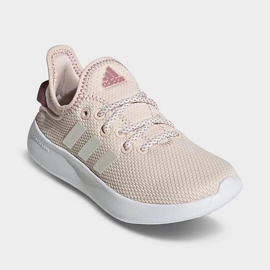 Kids * | Little Kids' Adidas Cloudfoam Pure Spw Casual Shoes Wonder Quartz/Zero Metallic/Wonder Orchid Ig2423P 680