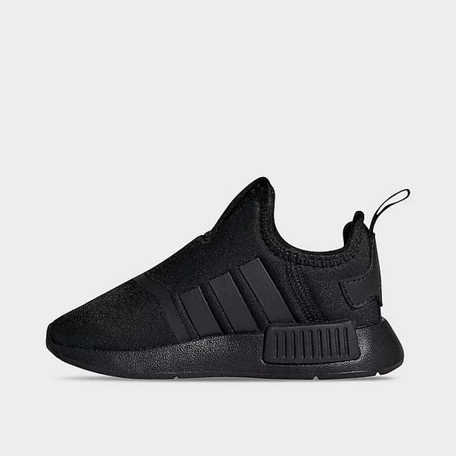 Kids * | Kids' Toddler Adidas Originals Nmd 360 Casual Shoes Black/Silver Metallic/White Gx3314 001