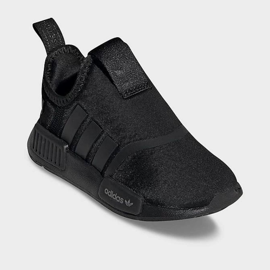 Kids * | Kids' Toddler Adidas Originals Nmd 360 Casual Shoes Black/Silver Metallic/White Gx3314 001