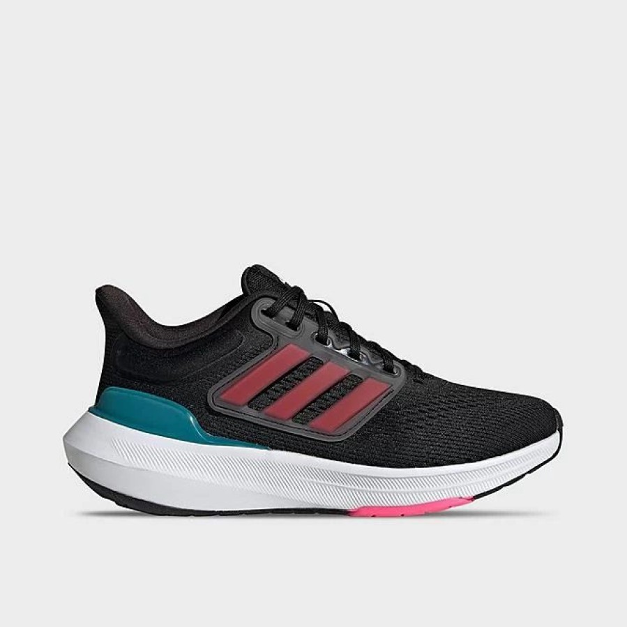 Kids * | Big Kids' Adidas Ultrabounce Running Shoes Black/Pink/White Ig5397 001