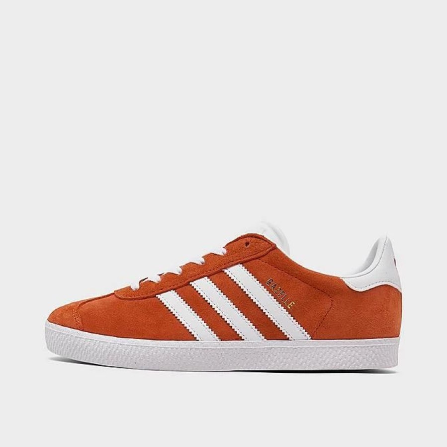 Kids * | Big Kids' Adidas Originals Gazelle Casual Shoes Preloved Red/Cloud White/White Hp2879 620