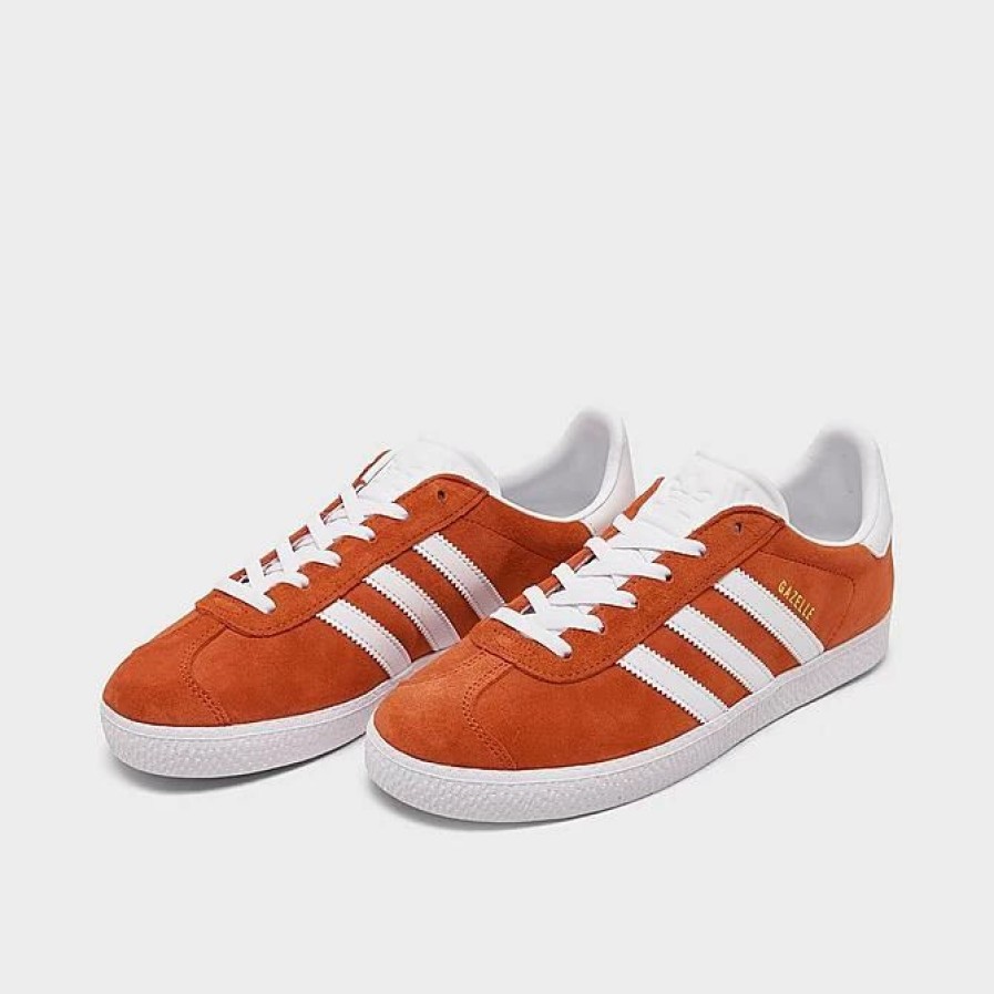 Kids * | Big Kids' Adidas Originals Gazelle Casual Shoes Preloved Red/Cloud White/White Hp2879 620