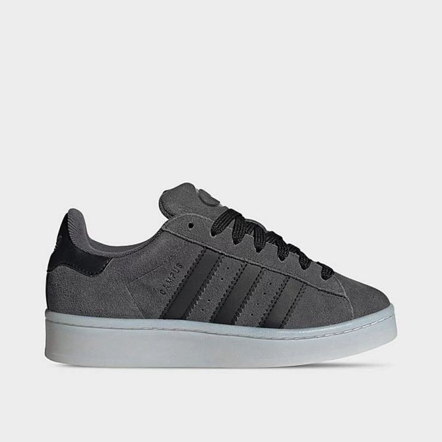 Kids * | Big Kids' Adidas Originals Campus 00S Casual Shoes Grey/Black/Grey Hq8571 099