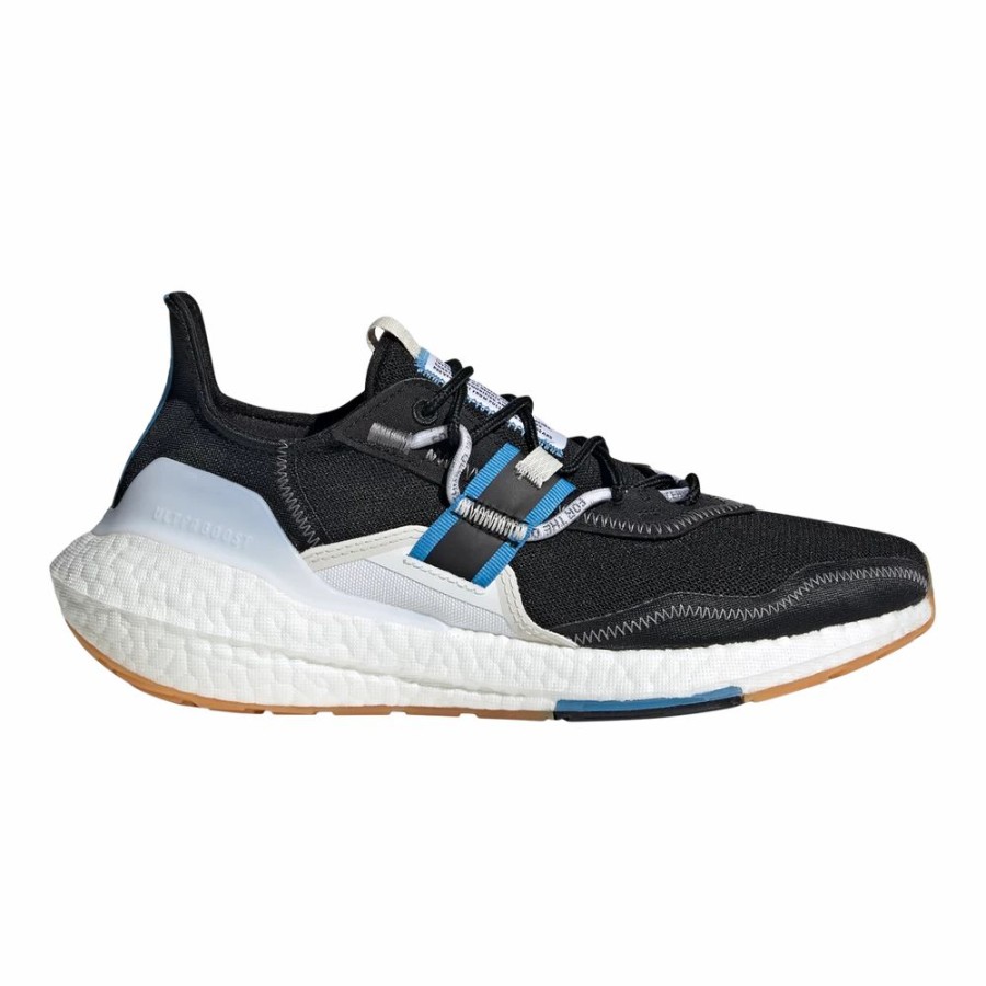 Shoes * | Adidas Men'S Ultraboost 22 X Parley Running Shoes Low Top Walking Mesh Cblack/Cblack/Orbgry