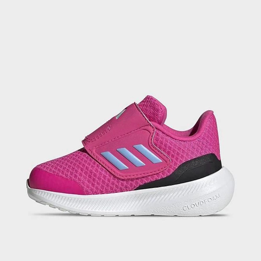 Kids * | Kids' Toddler Adidas Runfalcon 3.0 Hook-And-Loop Casual Shoes Lucid Fuchsia/Blue Dawn/Black Hp5860 660