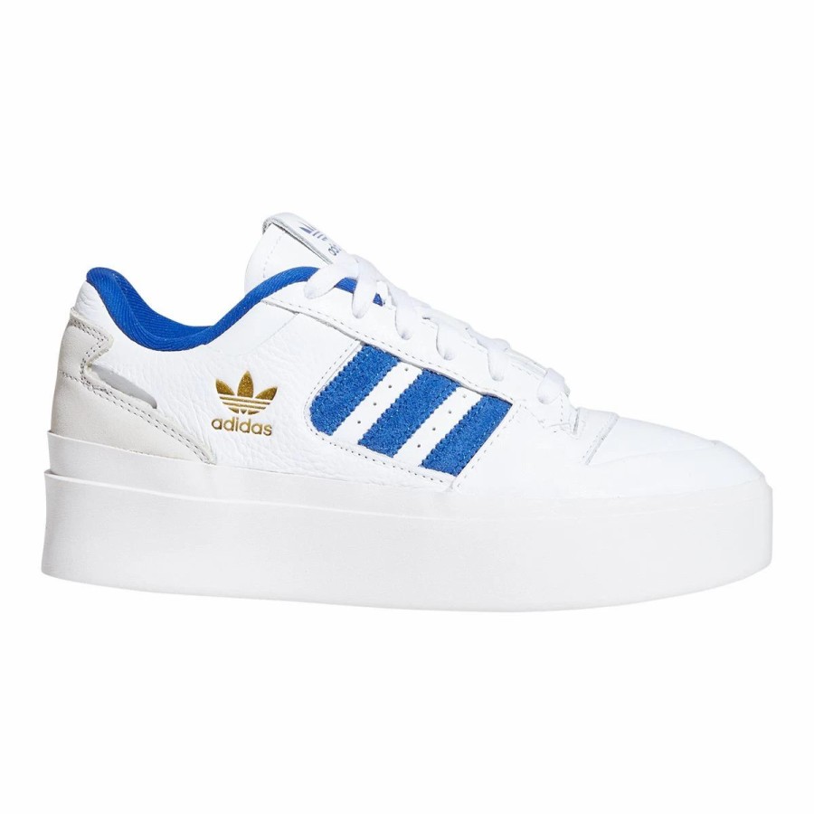 Shoes * | Adidas Women'S Forum Bonega Shoes Ftwwht/Royblu/Goldmt