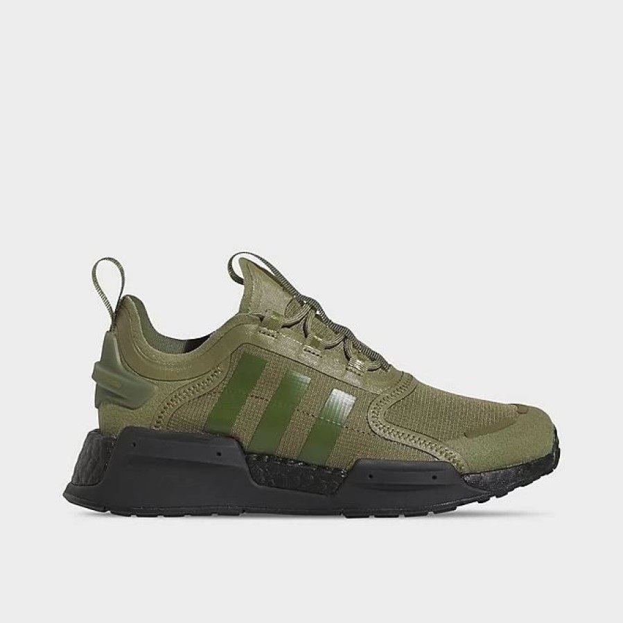 Kids * | Big Kids' Adidas Originals Nmd_R1 V3 Casual Shoes Focus Olive/Focus Olive/Core Black Gx9804 314