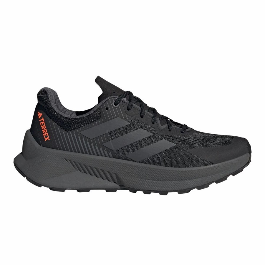 Shoes * | Adidas Men'S Terrex Soulstride Flow Trail Running Shoes Black