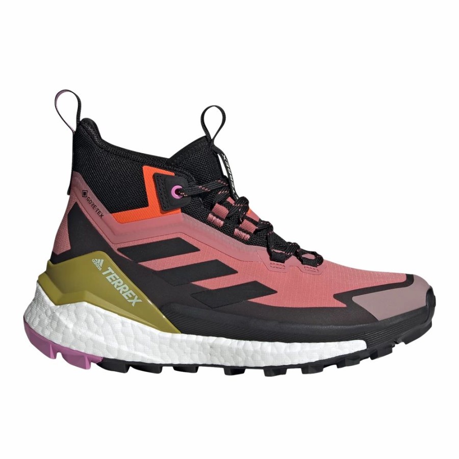 Shoes * | Adidas Women'S Terrex Free Hiker 2.0 Gore-Tex Hiking Shoes Wonder Red/Core Black/Pulse Lilac