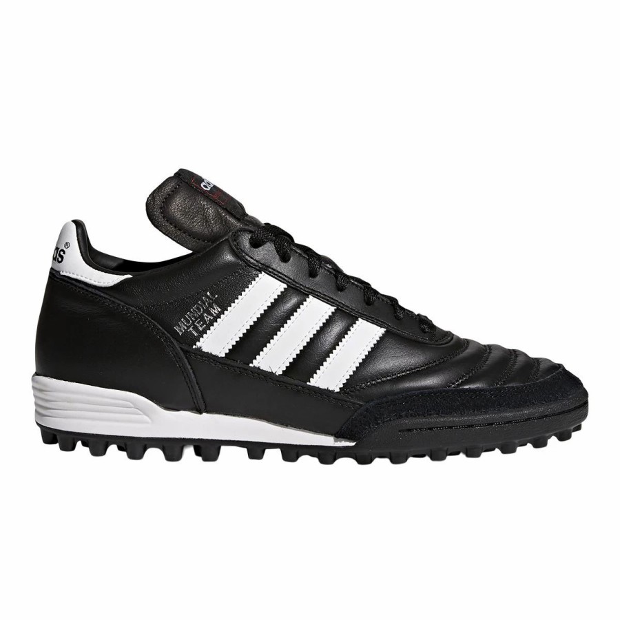 Shoes * | Adidas Men'S Mundial Team Indoor Soccer Shoes Black/Runwht/Red