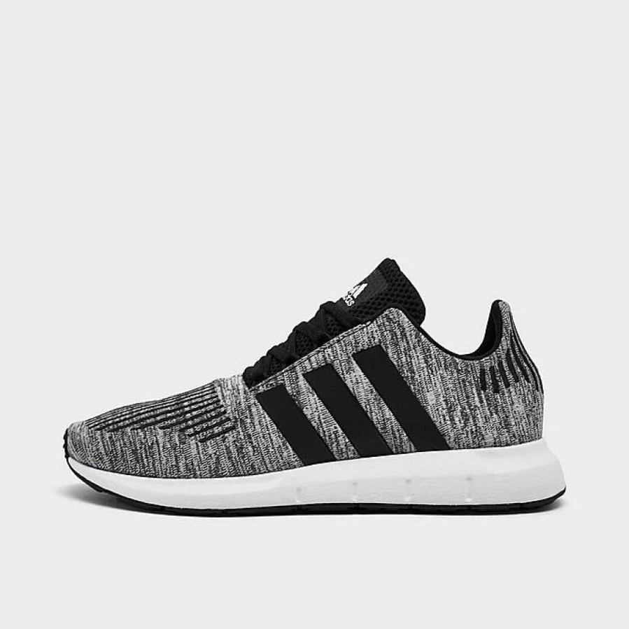 Kids * | Big Kids' Adidas Swift Run 1.0 Casual Shoes Black/Black/White If2974 001