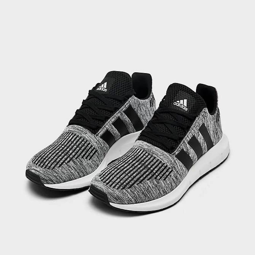 Kids * | Big Kids' Adidas Swift Run 1.0 Casual Shoes Black/Black/White If2974 001