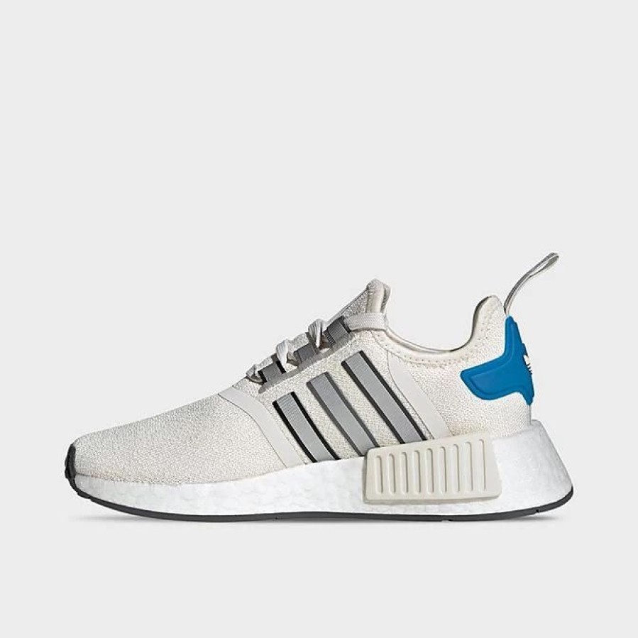 Kids * | Big Kids' Adidas Originals Nmd R1 Casual Shoes White/Black/White Ig3374 100