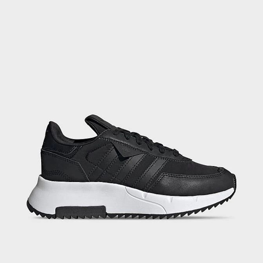 Kids * | Big Kids' Adidas Originals Retropy F2 Casual Shoes Black/Black/White Gw3312 001