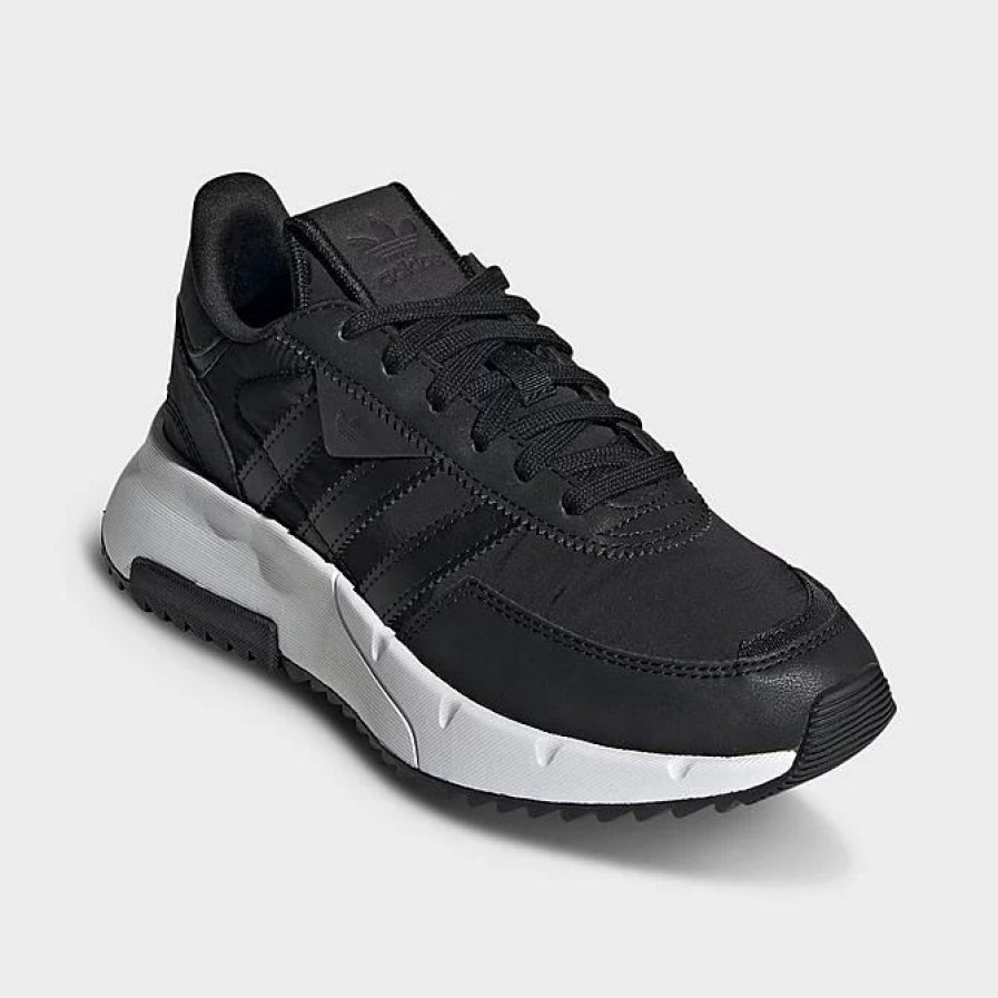 Kids * | Big Kids' Adidas Originals Retropy F2 Casual Shoes Black/Black/White Gw3312 001